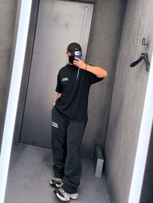 발렌시아가 마스킹 테이프 배기 팬츠 차콜 레플리카 미러급 SA급 S급 고퀄리티 하이엔드 최상급 의류 [남성] 2