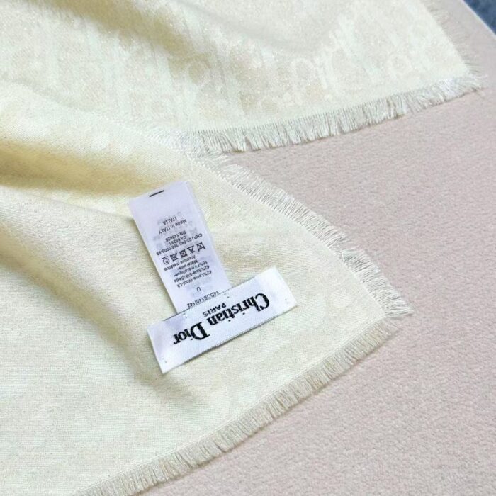 디올 순색 오블리크 스퀘어 스카프 아이보리 레플리카 미러급 SA급 S급 고퀄리티 최상급 하이엔드 [여성] 8