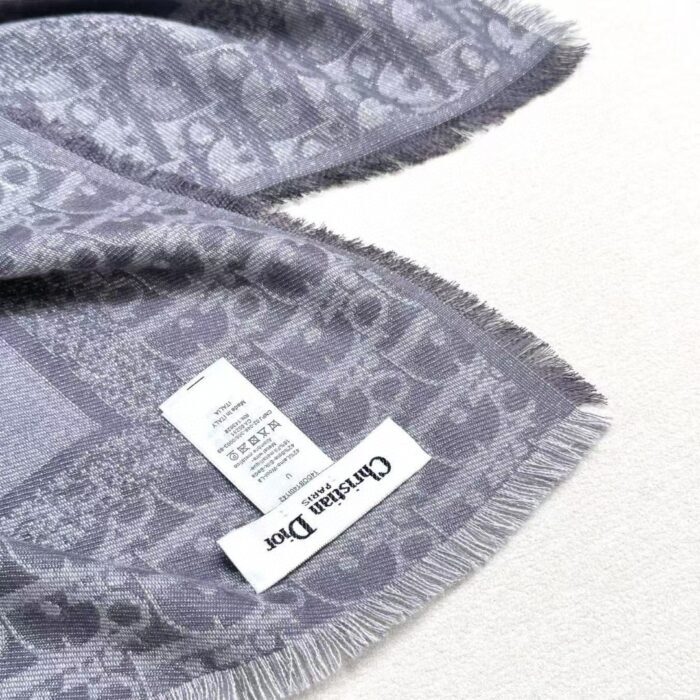 디올 순색 오블리크 스퀘어 스카프 그레이 레플리카 미러급 SA급 S급 고퀄리티 최상급 하이엔드 [남성여성공용] 8