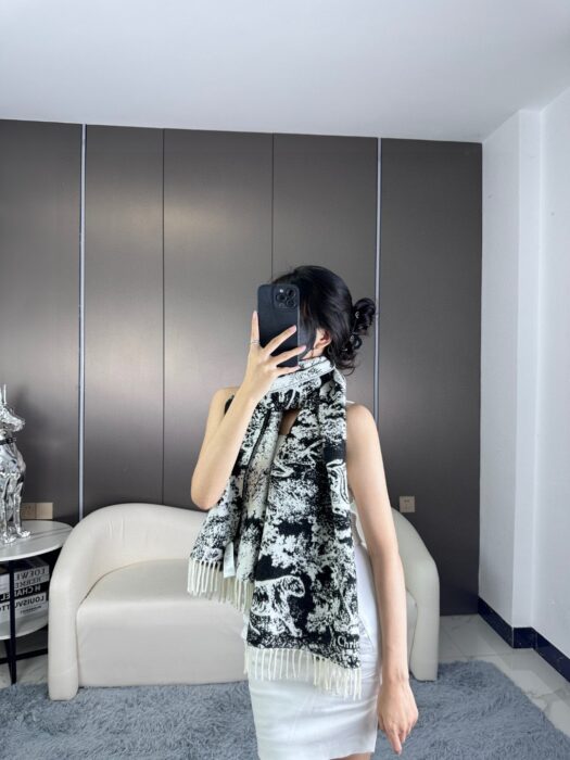 디올 트왈 드 주이 소바쥬 스카프 블랙 캐시미어 울 레플리카 미러급 SA급 S급 고퀄리티 최상급 하이엔드 [남성여성공용]