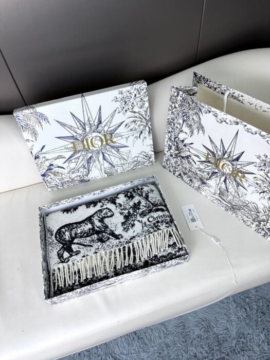 디올 트왈 드 주이 소바쥬 스카프 블랙 캐시미어 울 레플리카 미러급 SA급 S급 고퀄리티 최상급 하이엔드 [남성여성공용] 3