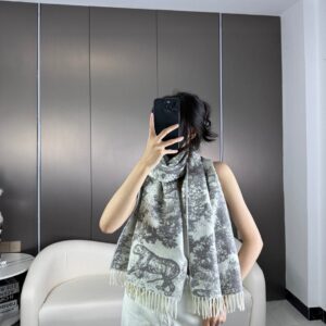 디올 트왈 드 주이 소바쥬 스카프 그레이 캐시미어 울 레플리카 미러급 SA급 S급 고퀄리티 최상급 하이엔드 [남성여성공용]