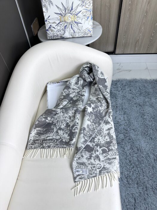 디올 트왈 드 주이 소바쥬 스카프 그레이 캐시미어 울 레플리카 미러급 SA급 S급 고퀄리티 최상급 하이엔드 [남성여성공용] 6