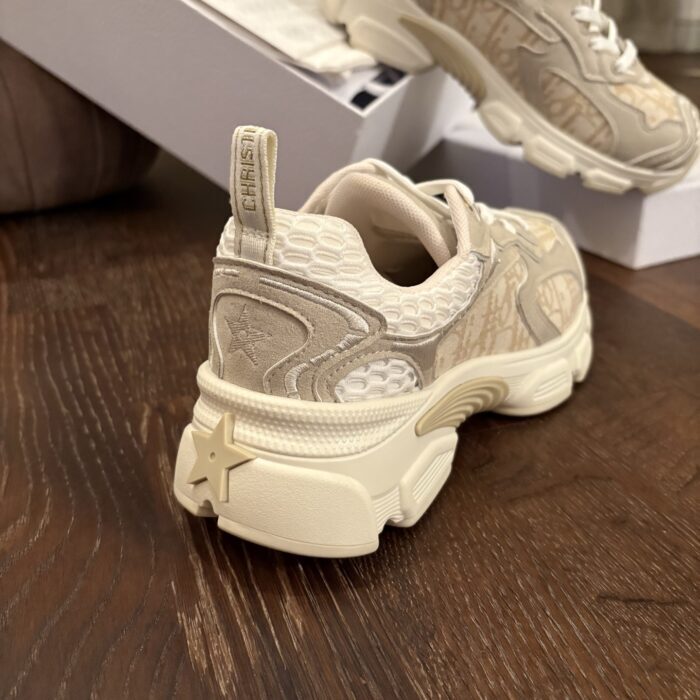 디올 vibe 바이브 이음 배색 스니커즈 운동화 다크 베이지 레플리카 미러급 SA급 S급 고퀄리티 최상급 하이엔드 신발 [여성] 7