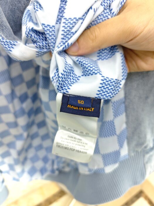 루이비통 LV자수 후드 데님 자켓 라이트 블루 레플리카 미러급 SA급 S급 고퀄리티 하이엔드 최상급 의류 [여성] 10