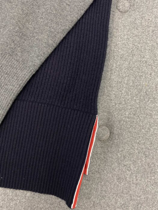 톰브라운 투인원 하프 사선 가디건 미디움 그레이 레플리카 미러급 SA급 S급 고퀄리티 하이엔드 최상급 의류 [남성여성공용] 9