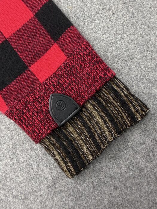 루이비통 다미에 배색 체크 가디건 레드 레플리카 미러급 SA급 S급 고퀄리티 하이엔드 최상급 의류 [여성] 13