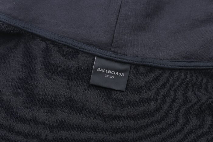 발렌시아가 모노그램 자모 프린트 후드티 블랙 레플리카 미러급 SA급 S급 고퀄리티 하이엔드 최상급 의류 [남성여성공용] 19