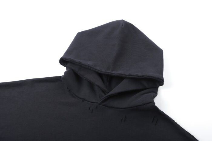 발렌시아가 모노그램 자모 프린트 후드티 블랙 레플리카 미러급 SA급 S급 고퀄리티 하이엔드 최상급 의류 [남성여성공용] 14