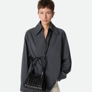 보테가베네타 스몰 파라슈트 796569 블랙 은장 레플리카 미러급 SA급 S급 고퀄리티 최상급 하이엔드 가방 [여성]