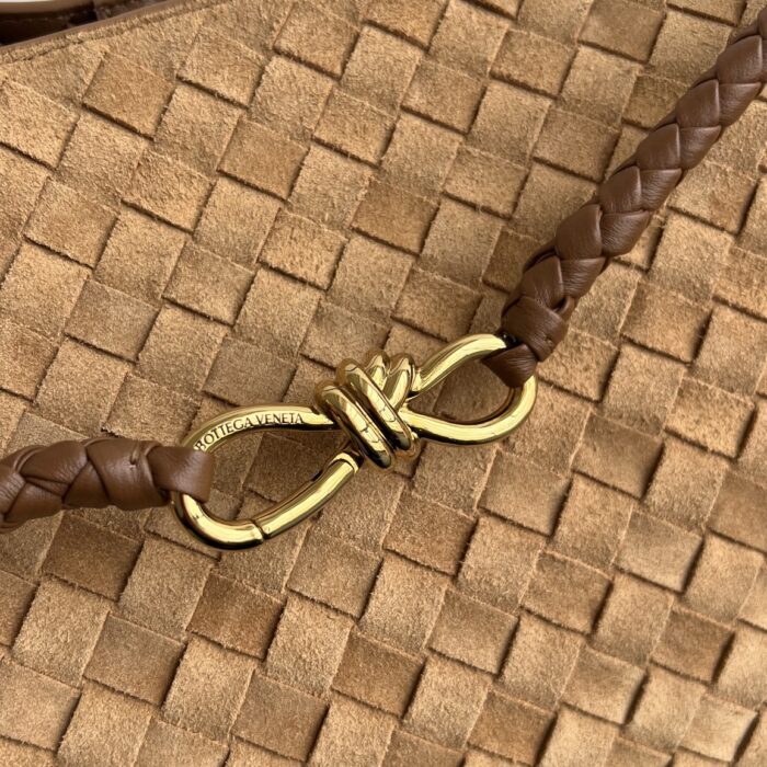 보테가베네타 라지 안디아모 743575 라이트 앰버 스웨이드 레플리카 미러급 SA급 S급 고퀄리티 최상급 하이엔드 가방 [여성] 7