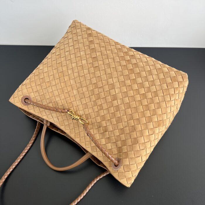 보테가베네타 라지 안디아모 743575 라이트 앰버 스웨이드 레플리카 미러급 SA급 S급 고퀄리티 최상급 하이엔드 가방 [여성] 5