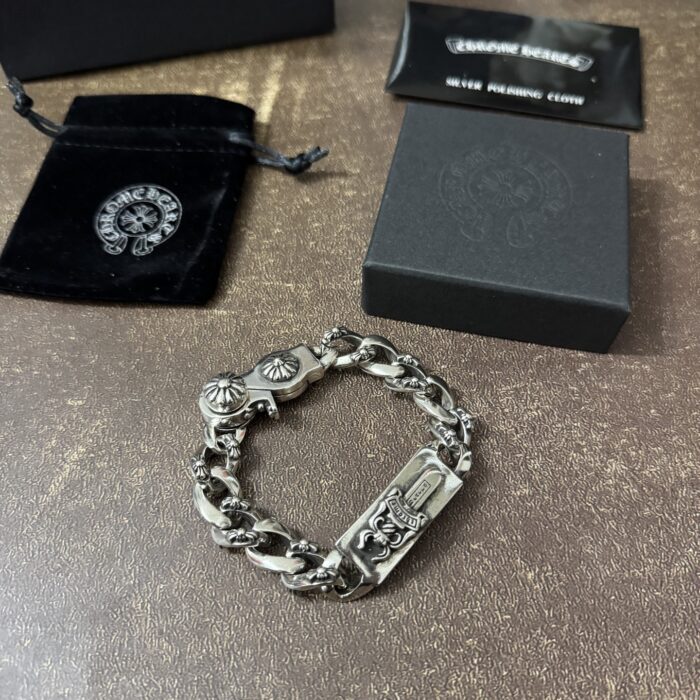 크롬하츠 빈티지 큰 버클 보검 체인 팔찌 레플리카 미러급 SA급 S급 고퀄리티 최상급 하이엔드 악세사리 [남성] 4