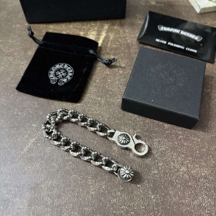 크롬하츠 빈티지 큰 버클 각인 체인 팔찌 레플리카 미러급 SA급 S급 고퀄리티 최상급 하이엔드 악세사리 [남성] 2