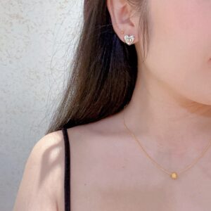 구찌 빈티지 GG로고 하트 귀걸이 실버 레플리카 미러급 SA급 S급 고퀄리티 최상급 하이엔드 악세사리 [여성]