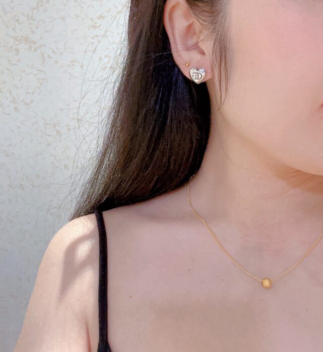 구찌 빈티지 GG로고 하트 귀걸이 실버 레플리카 미러급 SA급 S급 고퀄리티 최상급 하이엔드 악세사리 [여성]