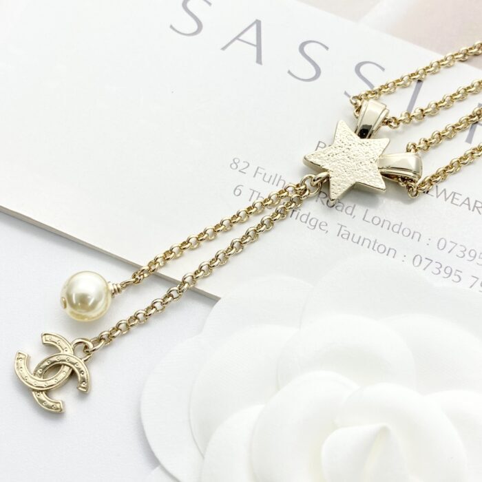 샤넬 별 이중 체인 태슬 목걸이 골드 레플리카 미러급 SA급 S급 고퀄리티 최상급 하이엔드 악세사리 [여성] 7