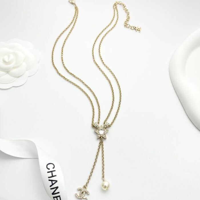샤넬 별 이중 체인 태슬 목걸이 골드 레플리카 미러급 SA급 S급 고퀄리티 최상급 하이엔드 악세사리 [여성] 3
