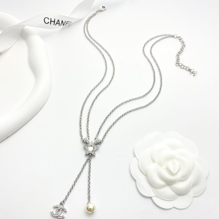 샤넬 별 이중 체인 태슬 목걸이 실버 레플리카 미러급 SA급 S급 고퀄리티 최상급 하이엔드 악세사리 [여성] 3