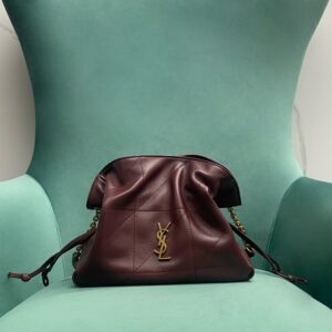 생로랑 램스킨 소재 JAMIE 숄더 파우치 862712 와인 레플리카 미러급 SA급 S급 고퀄리티 최상급 하이엔드 가방 [여성]