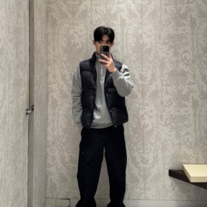 디올 오블리크 단추 패딩 조끼 블랙 레플리카 미러급 SA급 S급 고퀄리티 하이엔드 최상급 의류 [남성여성공용]