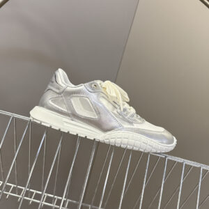 디올 테크 스니커즈 라미네이티드 그레인드 카프스킨 앤 트랜스패런트 메쉬 실버 레플리카 미러급 SA급 S급 고퀄리티 최상급 하이엔드 신발 [남성여성공용]