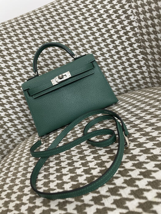 에르메스 켈리 19 은장 다크 그린 산양가죽 레플리카 미러급 SA급 S급 고퀄리티 최상급 하이엔드 가방 [여성]