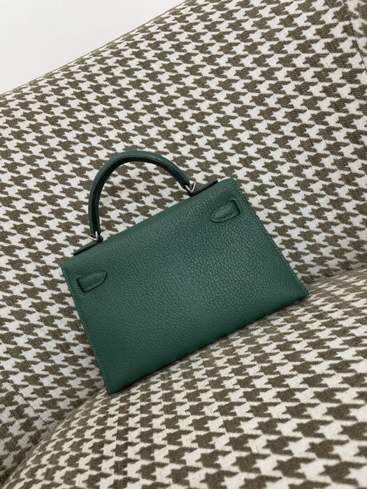 에르메스 켈리 19 은장 다크 그린 산양가죽 레플리카 미러급 SA급 S급 고퀄리티 최상급 하이엔드 가방 [여성] 2