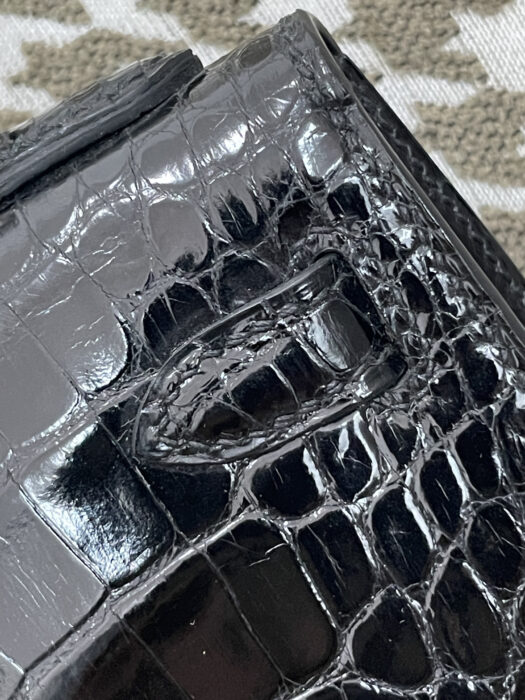 에르메스 켈리 19 은장 악어가죽 mz 유광택 블랙 레플리카 미러급 SA급 S급 고퀄리티 최상급 하이엔드 가방 [여성] 7