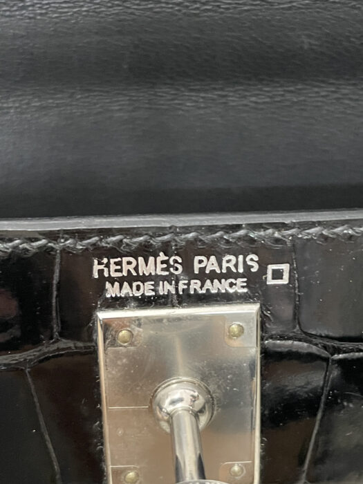에르메스 켈리 19 은장 악어가죽 mz 유광택 블랙 레플리카 미러급 SA급 S급 고퀄리티 최상급 하이엔드 가방 [여성] 9