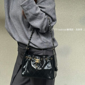 샤넬 25 미니 핸드백 그레인드 카프스킨 골드 메탈 블랙 레플리카 미러급 SA급 S급 고퀄리티 최상급 하이엔드 가방 [여성]