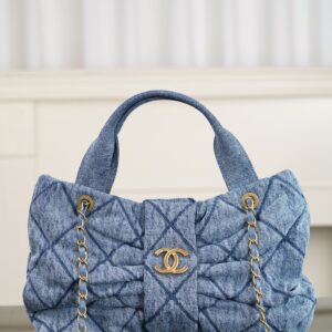 샤넬 맥시 보우 백 워시드 데님 골드 메탈 블루 레플리카 미러급 SA급 S급 고퀄리티 최상급 하이엔드 가방 [여성]