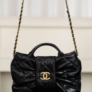 샤넬 미니 보우 백 램스킨 골드 메탈 블랙 레플리카 미러급 SA급 S급 고퀄리티 최상급 하이엔드 가방 [여성]