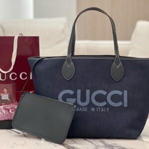 구찌 토티시마 미디움 리버시블 토트백 다크 블루 데님 베이지 블루 820481 레플리카 미러급 SA급 S급 고퀄리티 최상급 하이엔드 가방 [여성]