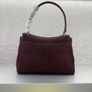 발렌시아가 로데오 핸드백 미디움 와인 스웨이드 실버 장식 레플리카 미러급 SA급 S급 고퀄리티 최상급 하이엔드 가방 [여성]