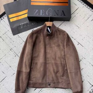 제냐 양가죽 스웨이드 자켓 브라운 레플리카 미러급 SA급 S급 고퀄리티 하이엔드 최상급 의류 [남성]