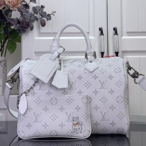 루이비통 스피디 P9 30 M27144 화이트 레플리카 미러급 SA급 S급 고퀄리티 최상급 하이엔드 가방 [남성여성공용]