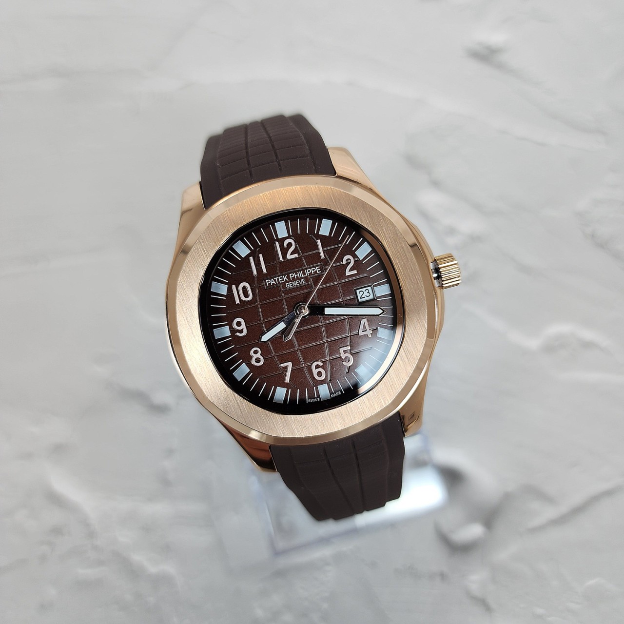 파텍필립 아쿠아넛 로즈골드 브라운다이얼 5167R 레플리카 미러급 SA급 S급 고퀄리티 시계 [남성] 3