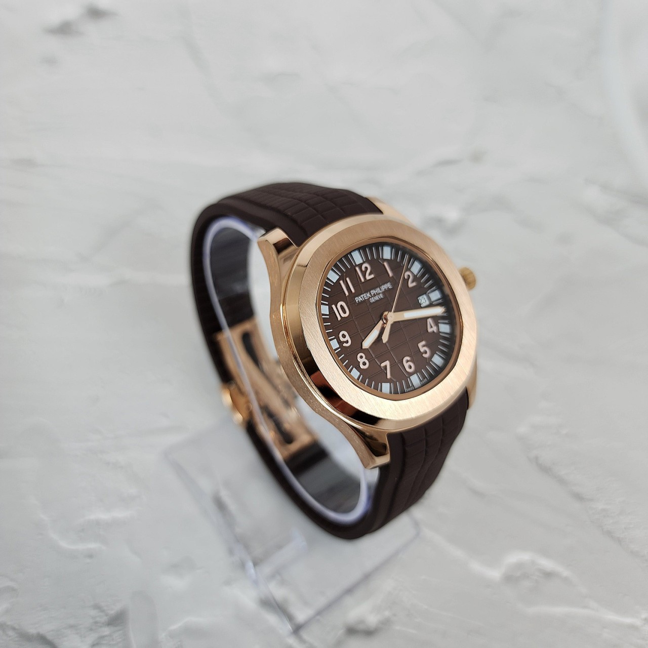 파텍필립 아쿠아넛 로즈골드 브라운다이얼 5167R 레플리카 미러급 SA급 S급 고퀄리티 시계 [남성] 6