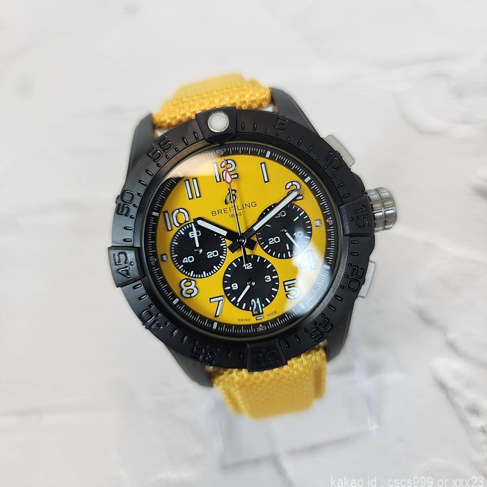 브라이틀링 어벤져 B01 옐로우다이얼 레플리카 미러급 SA급 S급 고퀄리티 시계 [남성] 3