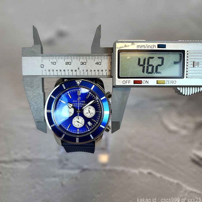 브라이틀링 슈퍼오션 헤리티지 블루다이얼레플리카 미러급 SA급 S급 고퀄리티 시계[남성] 7