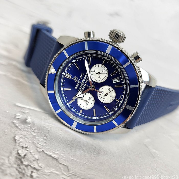 브라이틀링 슈퍼오션 헤리티지 블루다이얼레플리카 미러급 SA급 S급 고퀄리티 시계[남성] 8