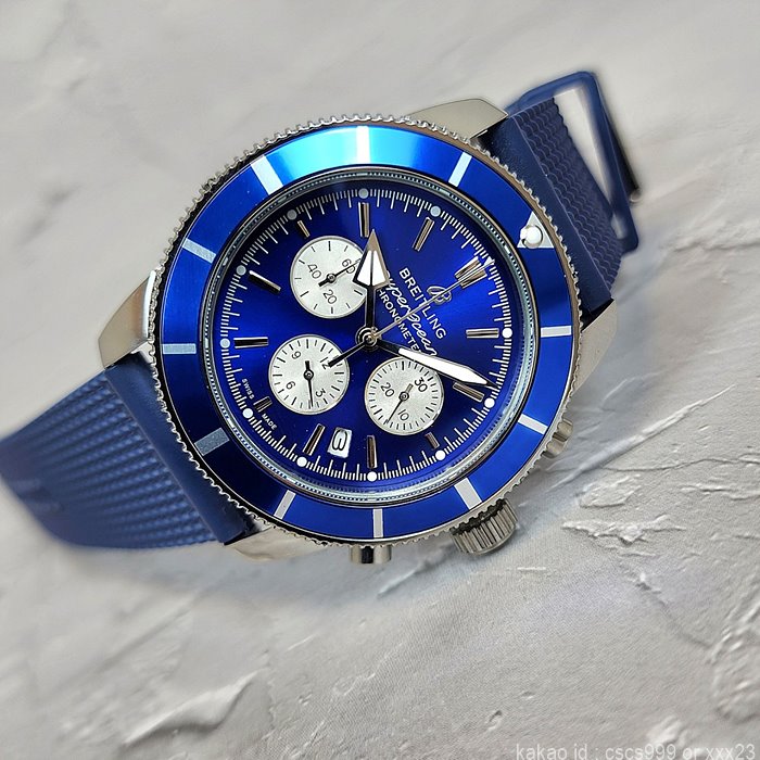 브라이틀링 슈퍼오션 헤리티지 블루다이얼레플리카 미러급 SA급 S급 고퀄리티 시계[남성] 10