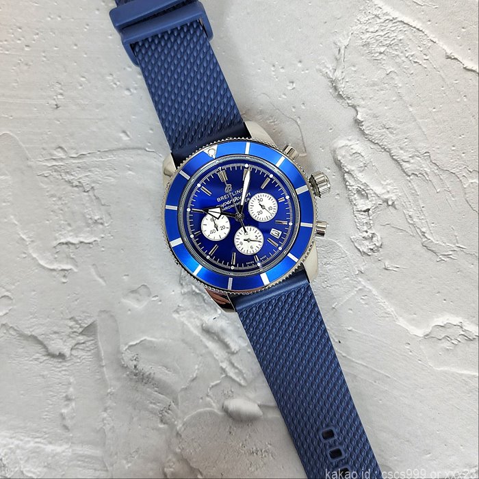 브라이틀링 슈퍼오션 헤리티지 블루다이얼레플리카 미러급 SA급 S급 고퀄리티 시계[남성] 11