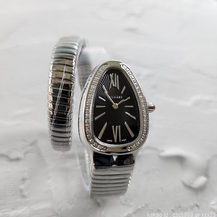 불가리 세르펜티 투보가스 워치 블랙다이아레플리카 미러급 SA급 S급 고퀄리티 시계 [여성] 5
