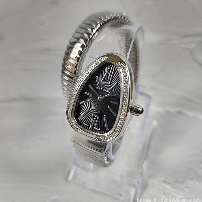 불가리 세르펜티 투보가스 워치 블랙다이아레플리카 미러급 SA급 S급 고퀄리티 시계 [여성] 6