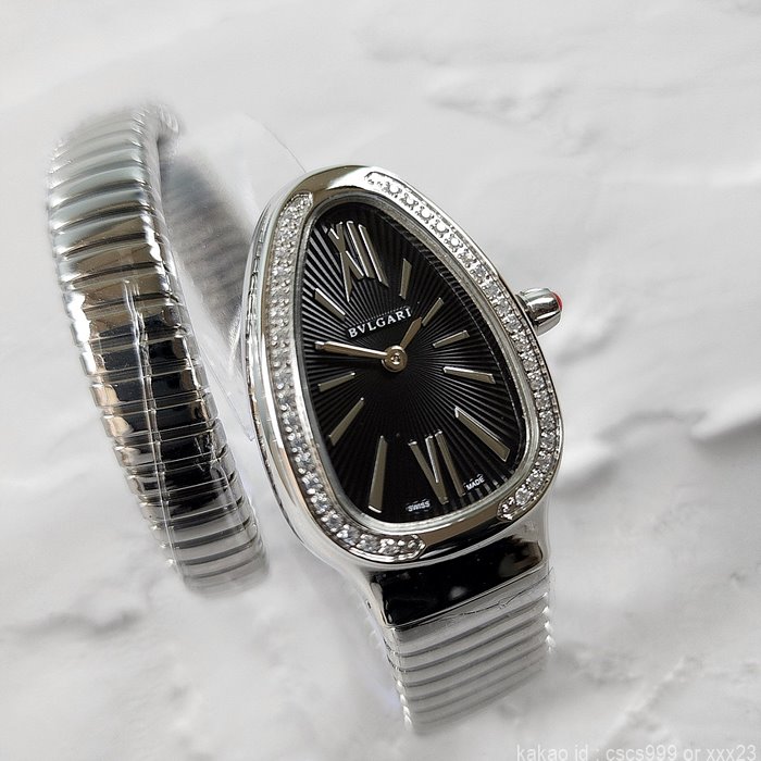 불가리 세르펜티 투보가스 워치 블랙다이아레플리카 미러급 SA급 S급 고퀄리티 시계 [여성] 7