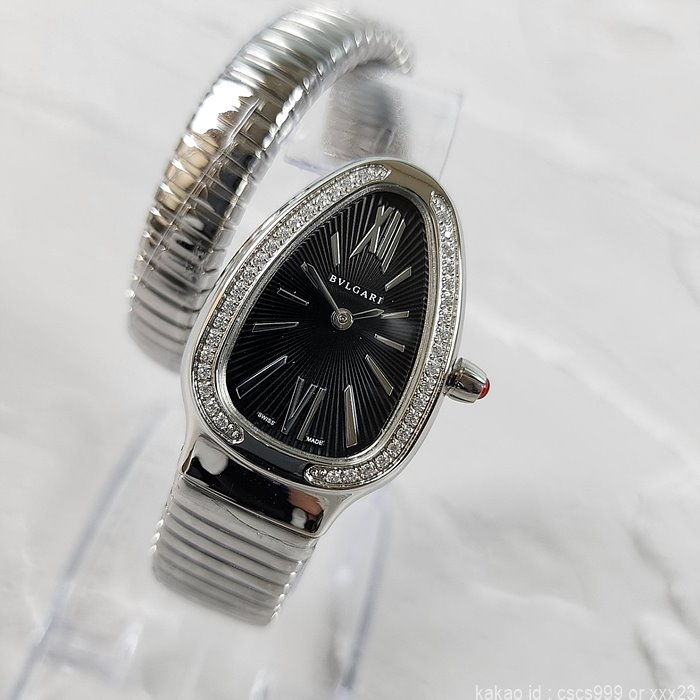 불가리 세르펜티 투보가스 워치 블랙다이아레플리카 미러급 SA급 S급 고퀄리티 시계 [여성] 11