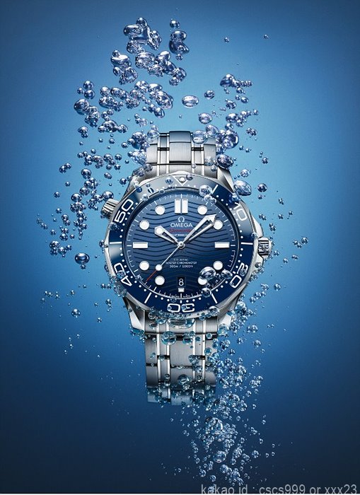 오메가 코액시얼 씨마스터 다이버300M 블루 레플리카 미러급 SA급 S급 고퀄리티  [남성] 2