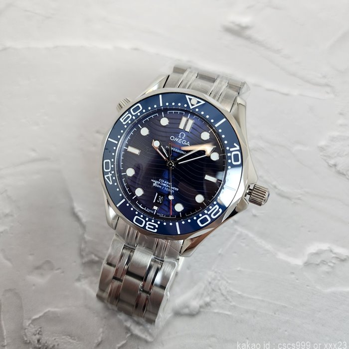 오메가 코액시얼 씨마스터 다이버300M 블루 레플리카 미러급 SA급 S급 고퀄리티  [남성] 12